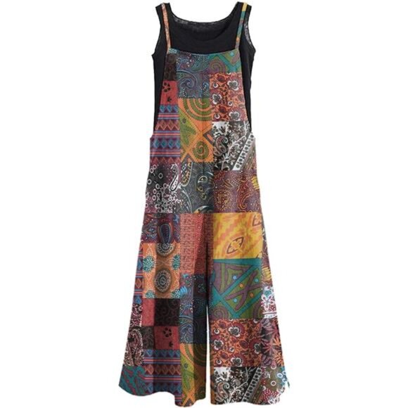 Women's Casual Loose Long Jumpsuits 027 - Picture 1 of 3